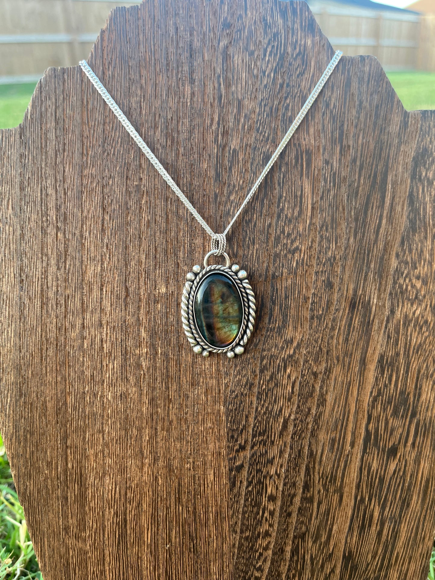 labradorite necklace