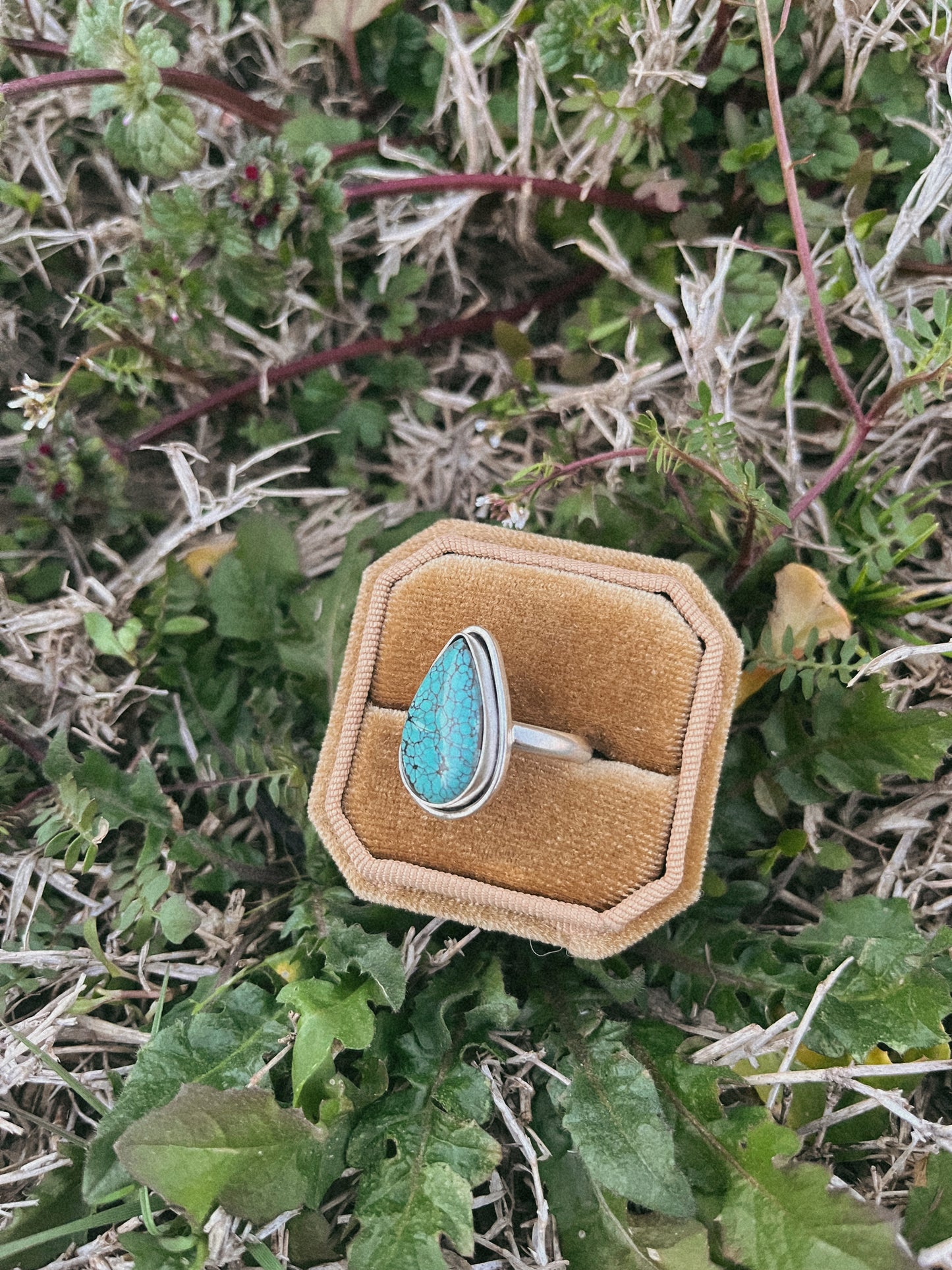 turquoise ring size 8