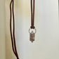 scenic agate pendant necklace