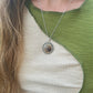 dendritic agate necklace