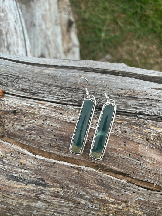 imperial jasper earrings