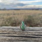 turquoise dainty ring size 4.5