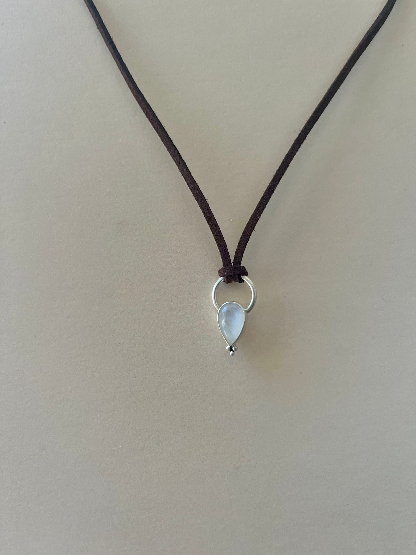moonstone pendant necklace