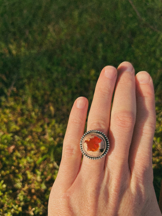 mexican fire opal size 7.5