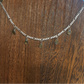 5 stack labradorite charm necklace