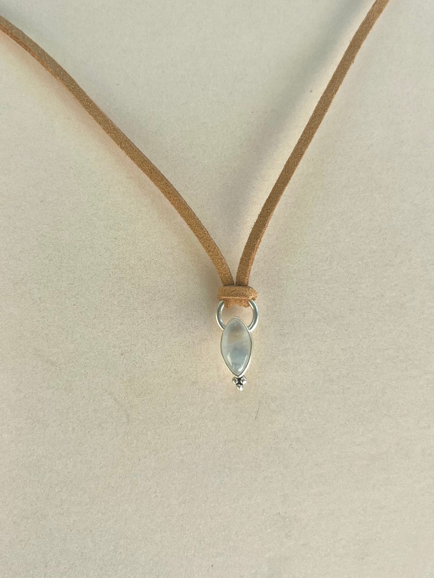 moonstone pendant necklace