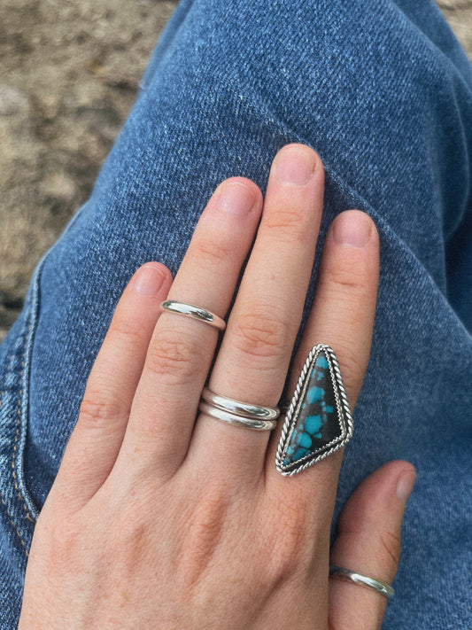 blue moon turquoise ring size 8.5