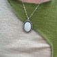 white quartz necklace