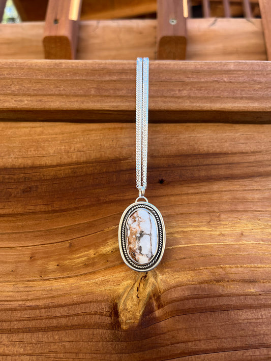 wild horse turquoise necklace