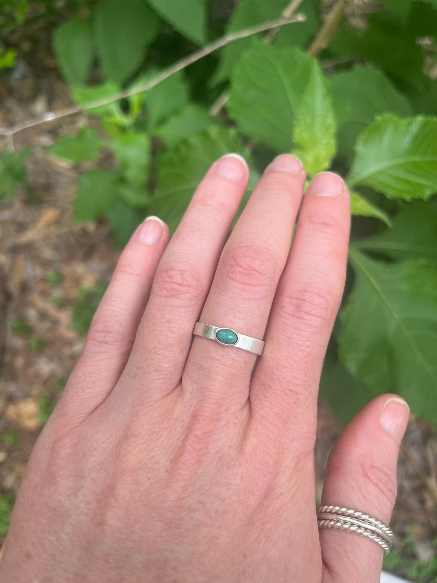 #2 turquoise ring size 8.5