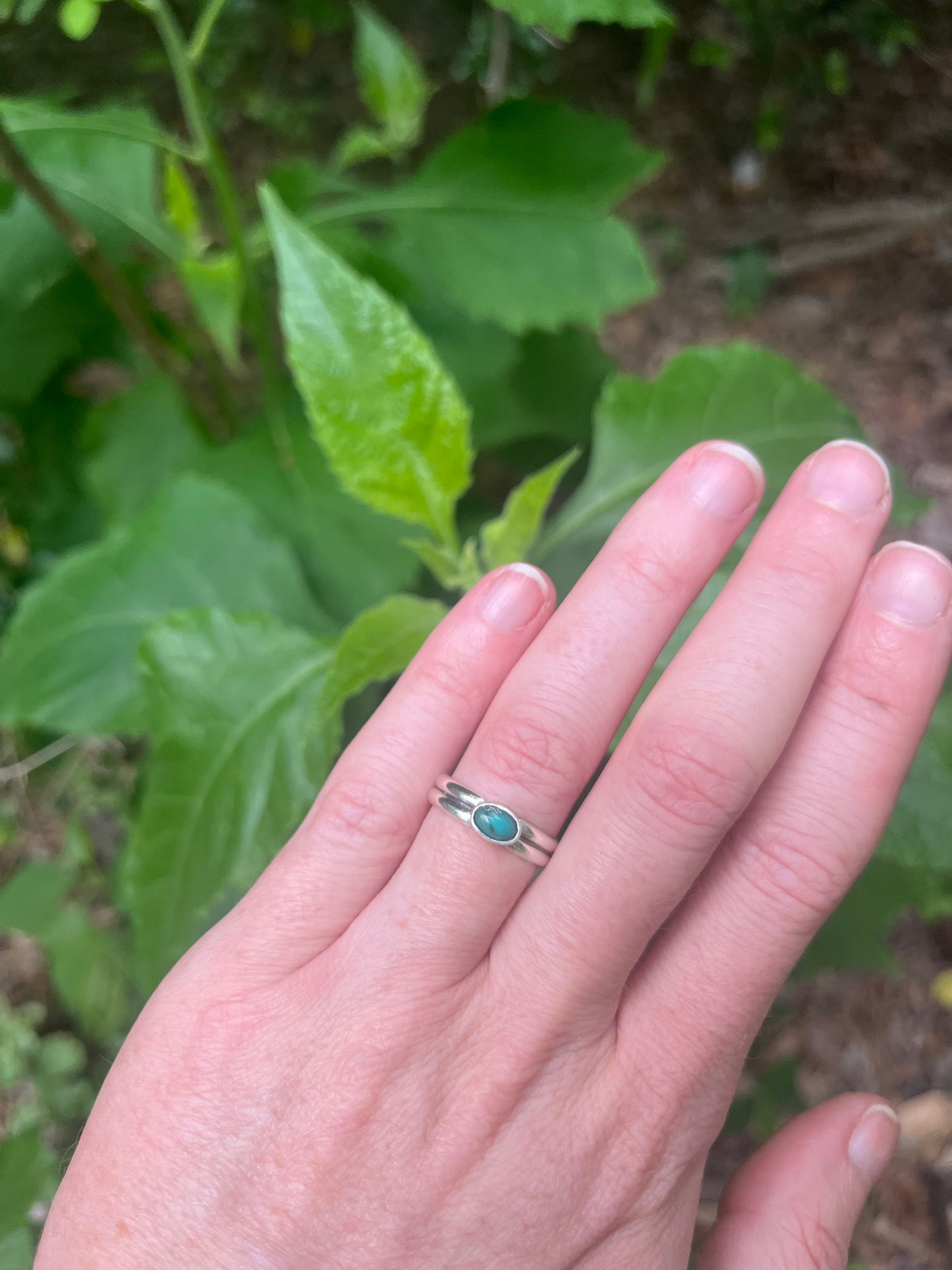 #8 turquoise ring size 7