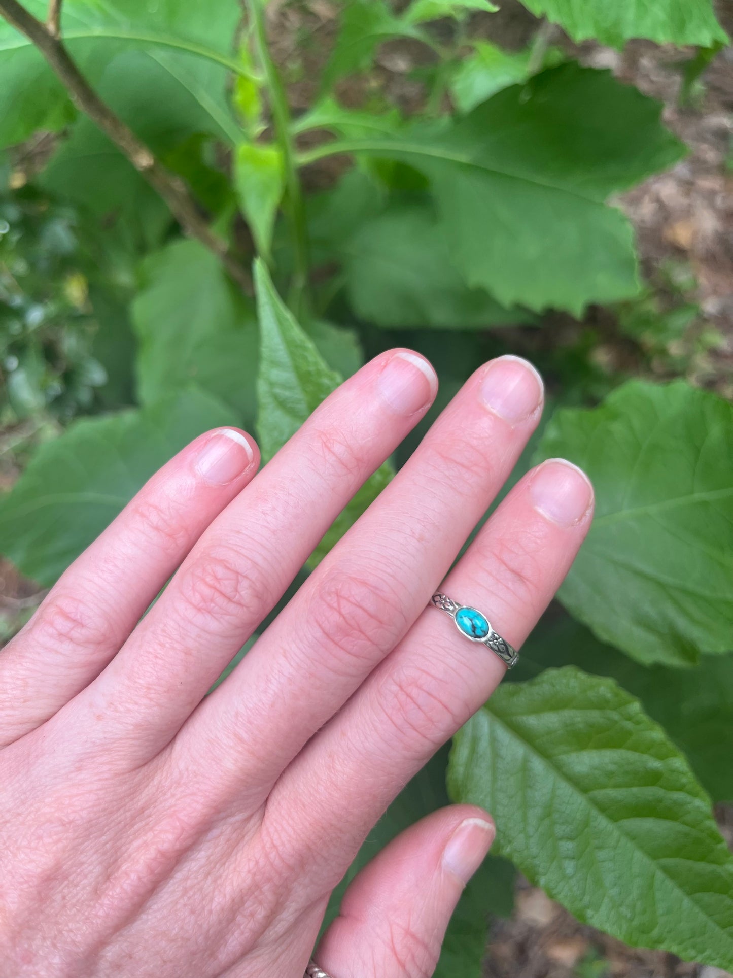 #7 turquoise ring size 7
