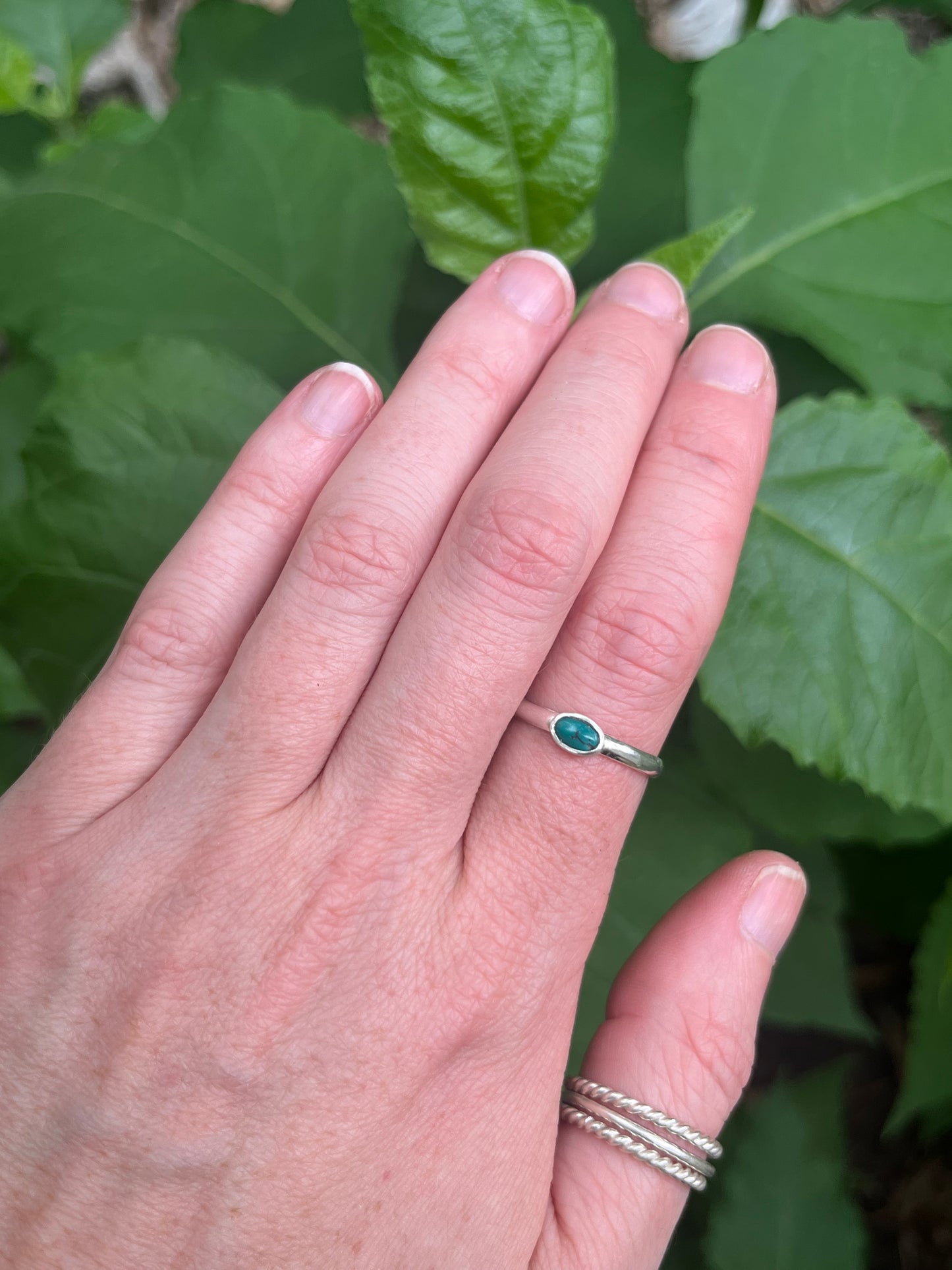 #1 turquoise ring size 8.75-9