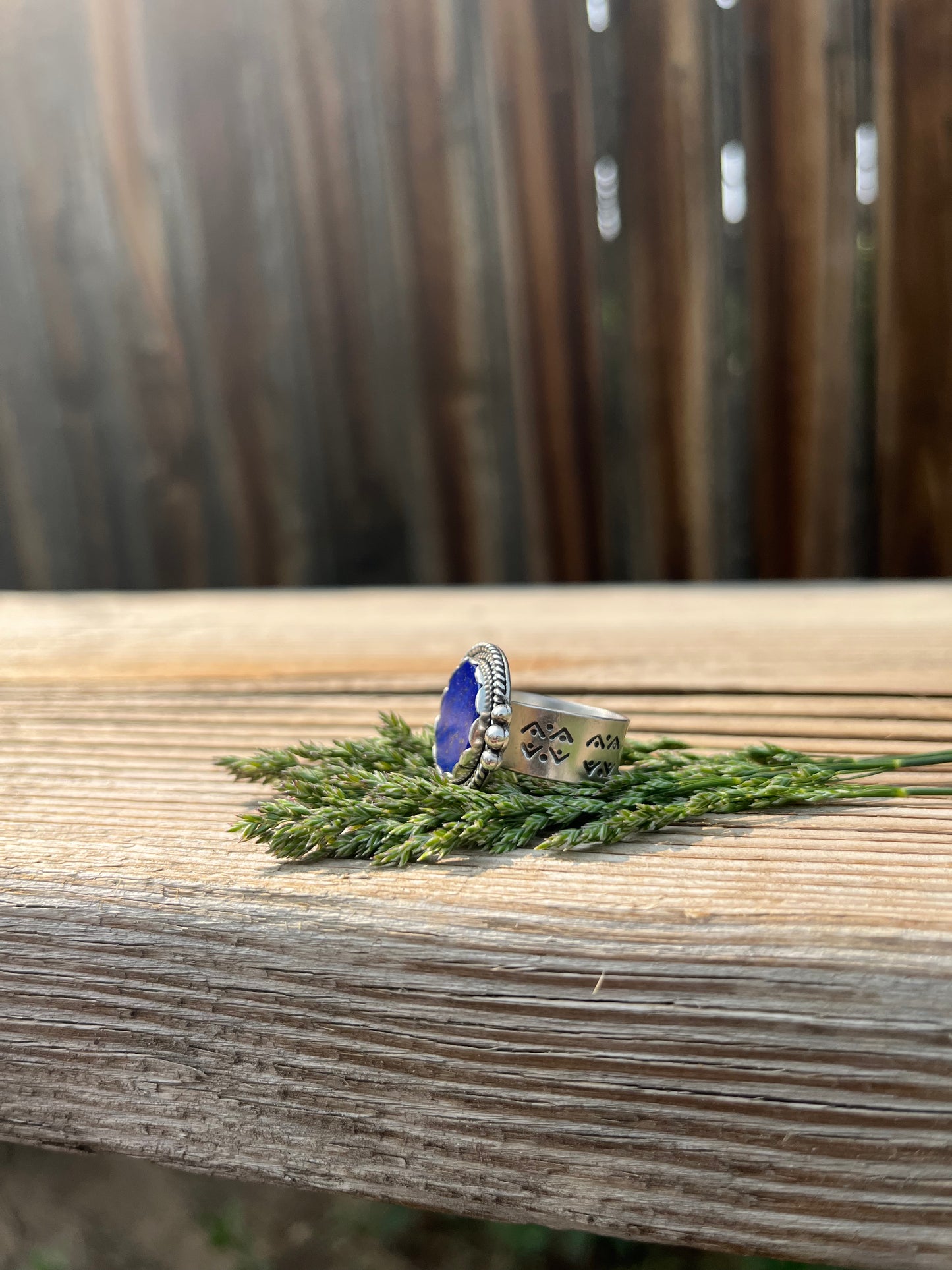 lapis lazuli ring size 7