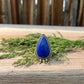 lapis lazuli teardrop ring size 7