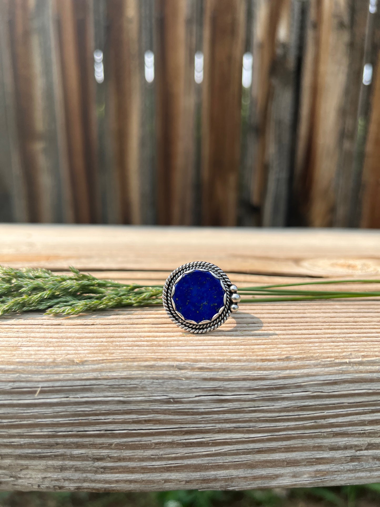lapis lazuli ring size 7