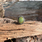 magnesite + sterling silver double band ring size 6.5