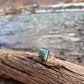 orvil jack turquoise + sterling silver dainty ring size 6